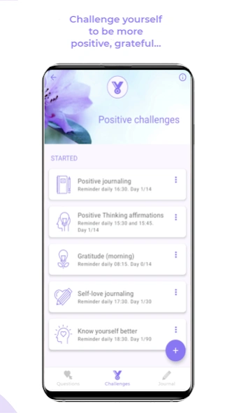 Positive Thoughts & Happiness 3.6.1 Screenshot
