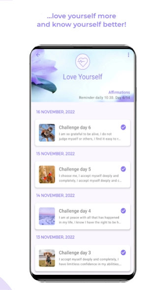 Positive Thoughts & Happiness 3.6.1 Screenshot