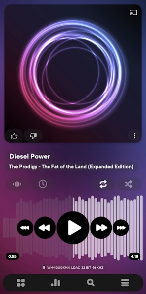 Review Screenshot - Music Player App – Play Music in any Format
