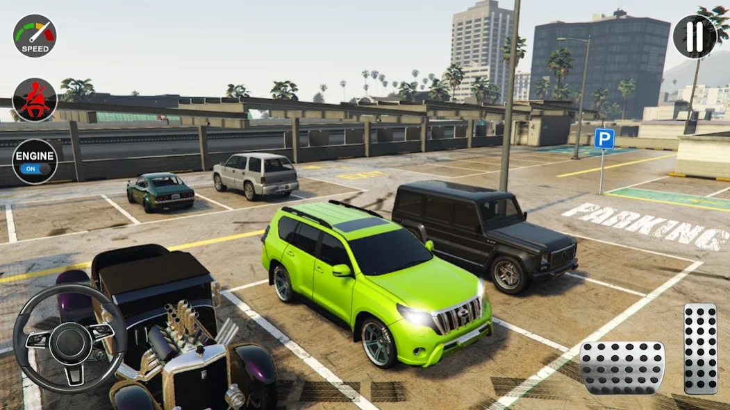 Prado Car Parking 3D Car Games 2.2 Screenshot
