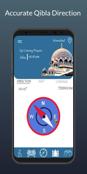 Prayer Times Qibla & Azan 1.2 Screenshot