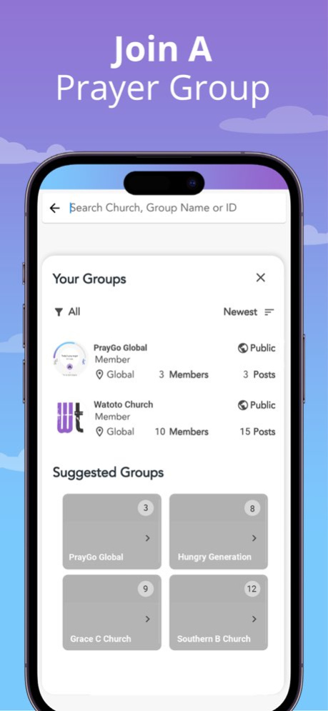 PrayerNet -Christian Social Screenshot