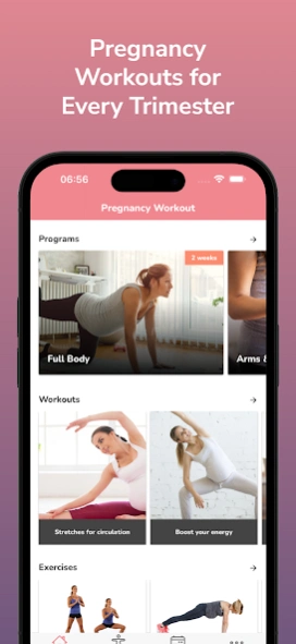 Pregnancy Workout Program Screenshot