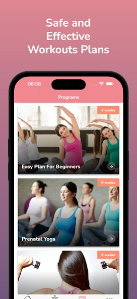 Pregnancy Workout Program Screenshot