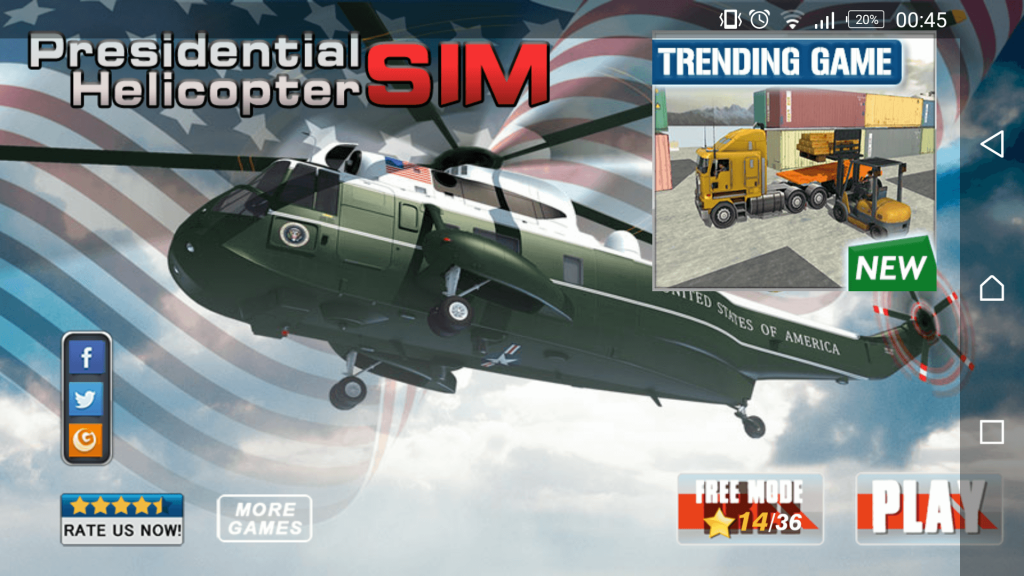 Presidential Helicopter Sim
