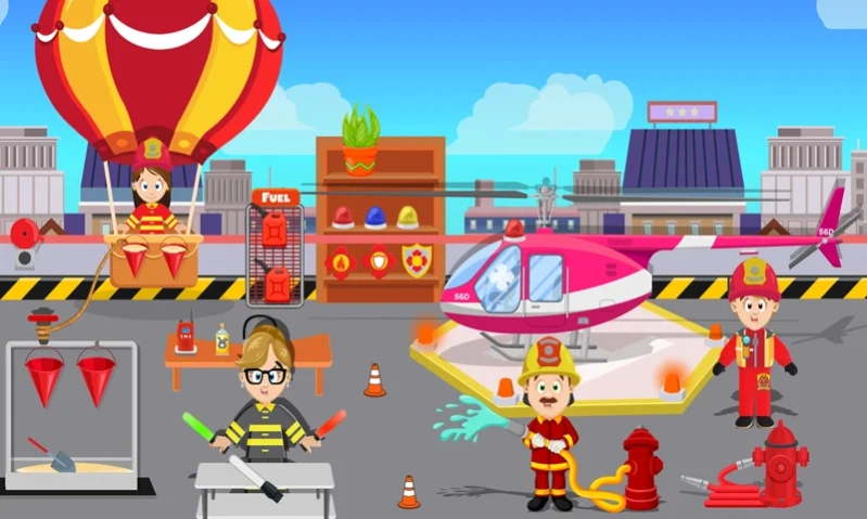 Pretend Play Firefighter Hero 1.0.3 Screenshot
