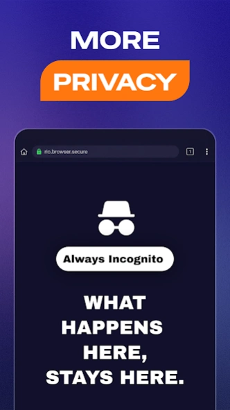 Super Rio Browser: Private VPN 3.0.6 Screenshot