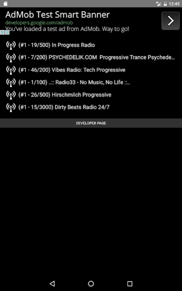 Progressive Trance Radio 1.9.19 Screenshot