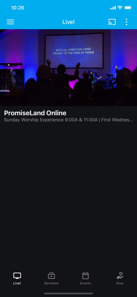 Promiseland Church 6.3.1 Screenshot
