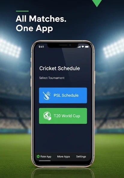 Cricket Schedule: PSL & T20 Screenshot