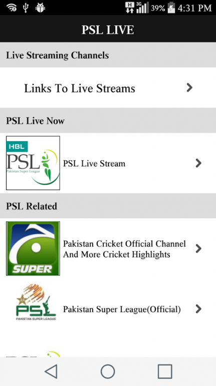 PSL LIVE 1.0 Free Download