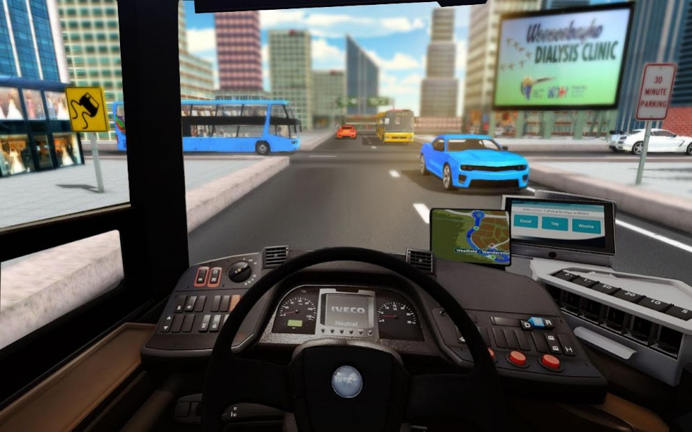 Play City Coach Bus Parking Adventure Simulator 2020