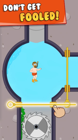 Review Screenshot - Puzzle Game – Pull Pins to Get Your Character to Safety