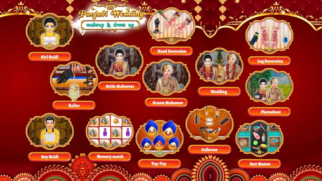 Punjabi Wedding Fashion Salon 1.7 Screenshot