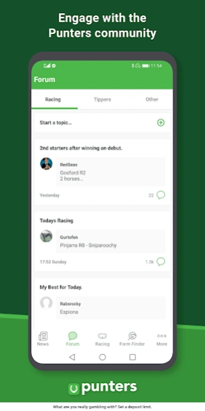 Punters - Horse Racing News Screenshot