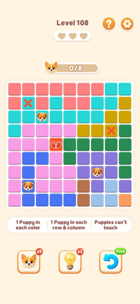 Dogdoku - Queen Logic Sudoku 1.0.4 Screenshot