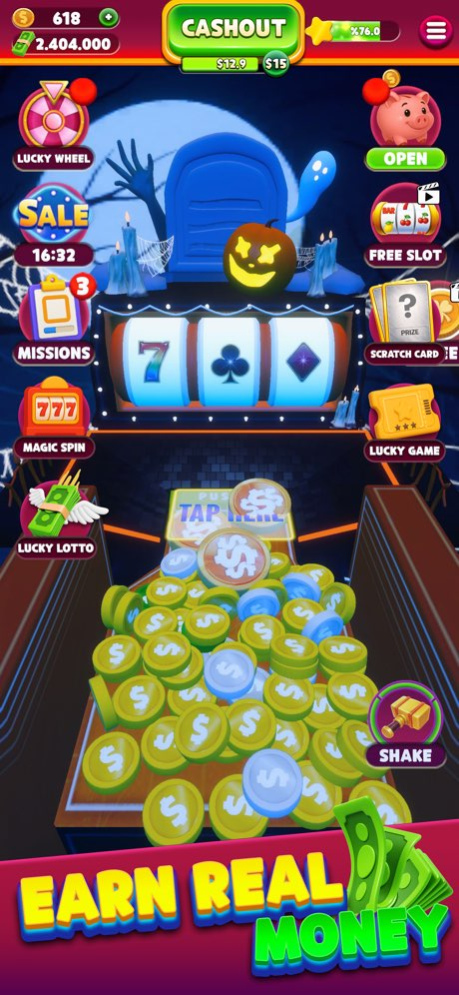 Push Party - Earn Real Money 2.18.1 Screenshot