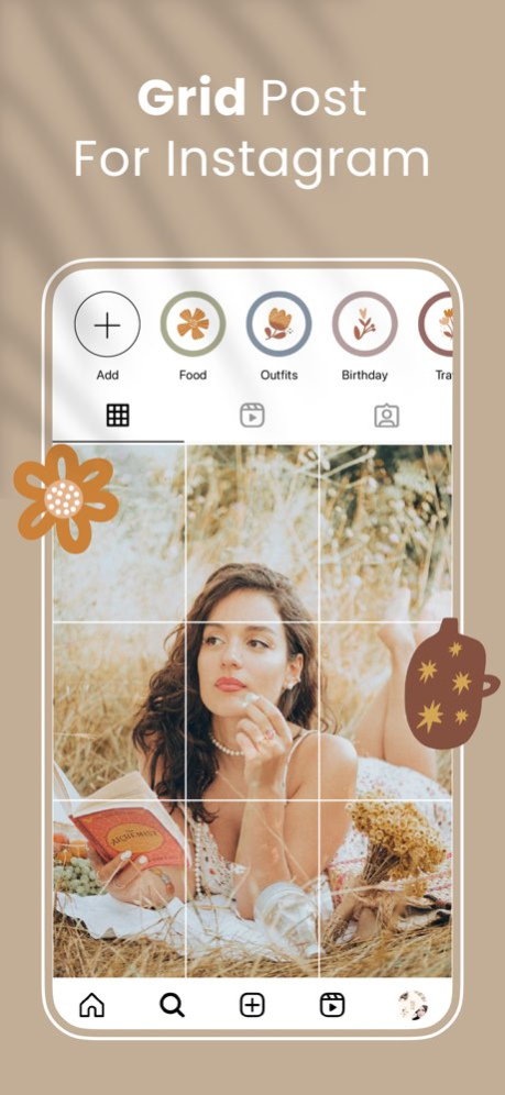 Grid layout for Instagram feed 3.1.5 Screenshot