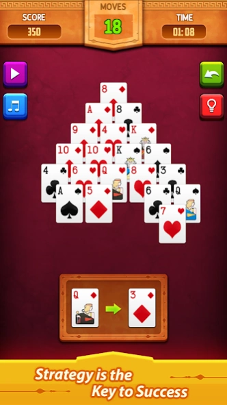 Pyramid Solitaire 3.2 Screenshot