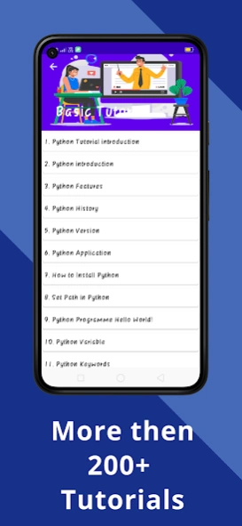 Learn Python : PythonPoint Screenshot
