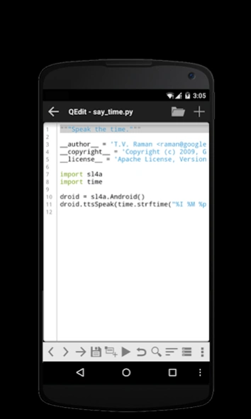 QPython+ - Python for Android 3.9.1 Screenshot