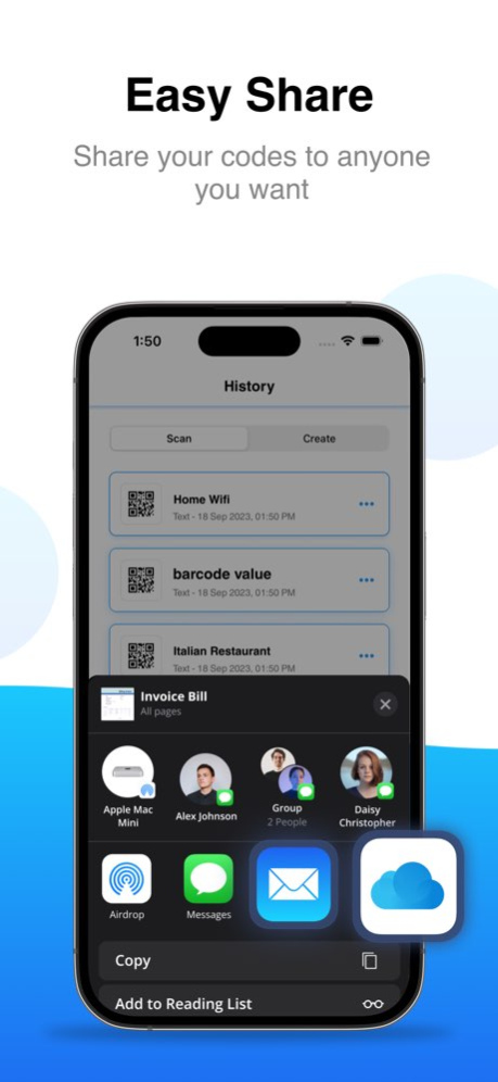 QR Code Reader . QR Scanner 1.6 Screenshot