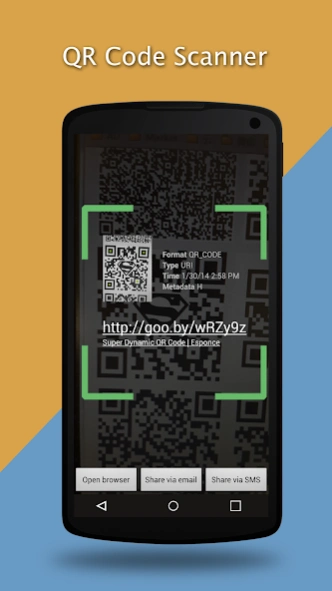 Review Screenshot - A Simple & Effective QR Code Scanner