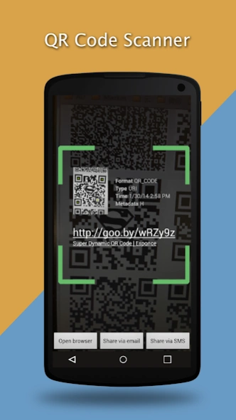 Review Screenshot - A Simple & Effective QR Code Scanner