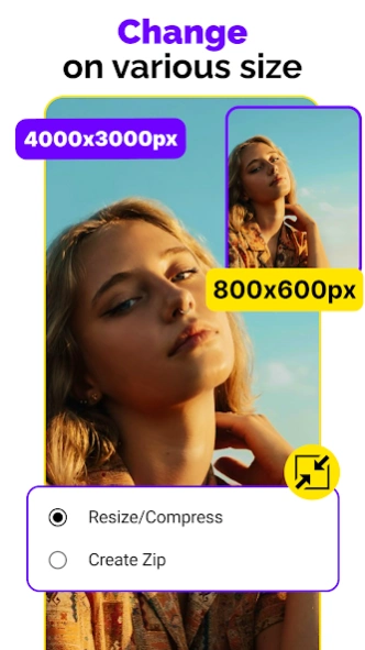 Compress Photo Size - MB to KB 2.1.3 Screenshot