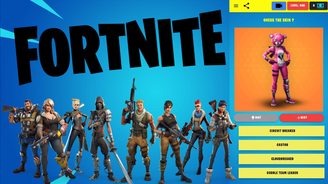 LOGO QUIZ Fortnite (All Category Walkthrough with HINTS)