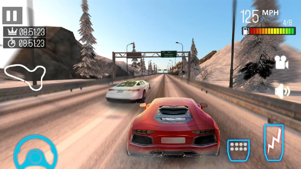 Review Screenshot - Enjoy Car Racing on Busy Roads