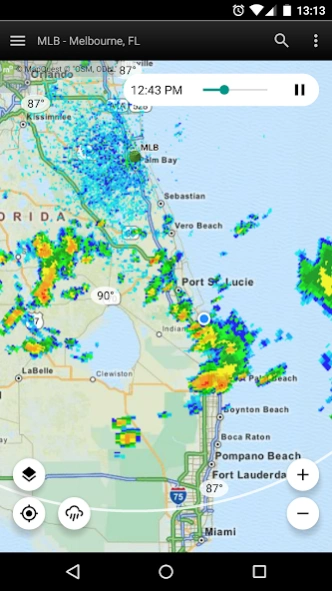 Review Screenshot - A Great Weather App with a Live Radar