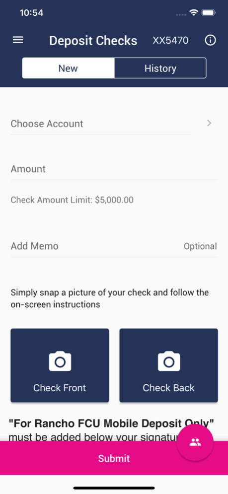 Rancho FCU Mobile Banking 4.41.126 Screenshot