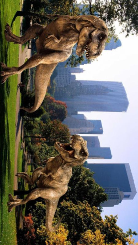 Real Angry Dinosaur City Attack: Wild Animal Games 1.0.2 Screenshot