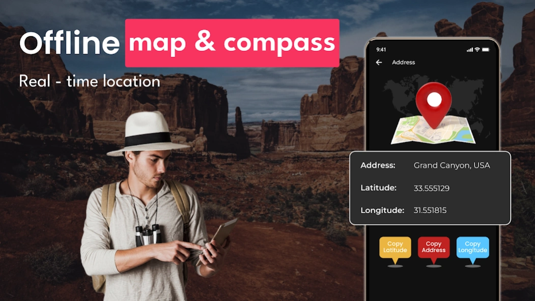 Real Compass: Direction Finder 1.0.69 Screenshot