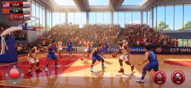 Real Dunk Basketball Games 2026.0 Screenshot