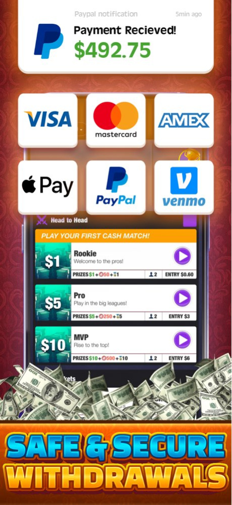 Real Money Roulette & Slots 2.0 Screenshot