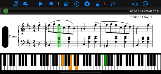 Real piano music discount