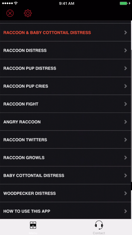 REAL Raccoon Calls and Raccoon Sounds for Raccoon Hunting 1.0 Screenshot