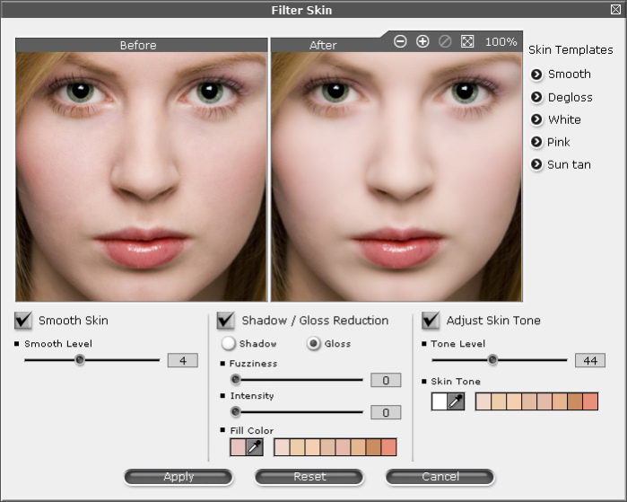 Reallusion FaceFilter Studio 2 2.0 Screenshot