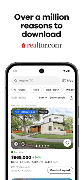 Review Screenshot - The Real Estate App Which Makes Finding Homes Very Easy!