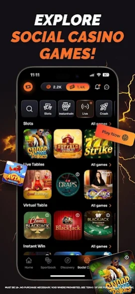 Rebet Casino Screenshot