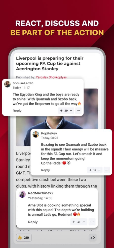 LFC Live: for Mersey Reds Fans 8.11.0 Screenshot