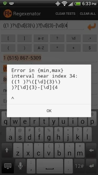 Regexenator 1.1.18 Screenshot