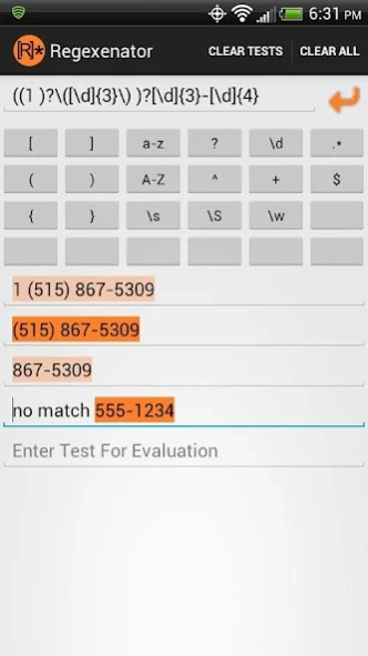 Regexenator 1.1.18 Screenshot