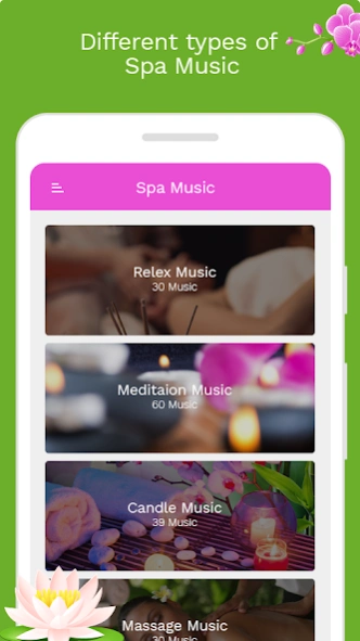 Relaxing Spa Music 2.3 Screenshot