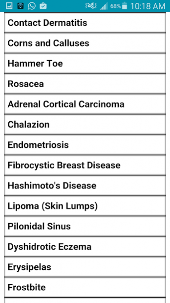 Remedies for Skin Diseases 1.0.1 Screenshot