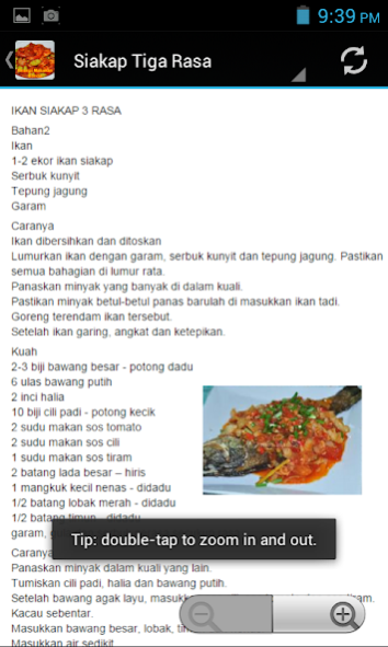 Resepi Masakan Bonda 2.0 Screenshot