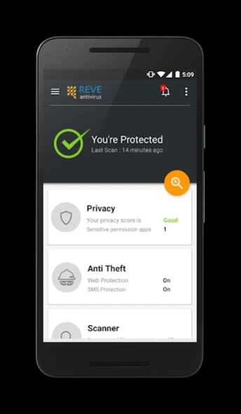 REVE Antivirus Mobile Security 2.1.28 Screenshot