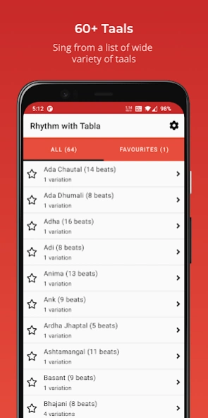 Rhythm with tabla and tanpura top